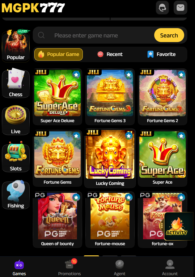 mgpk777 game games