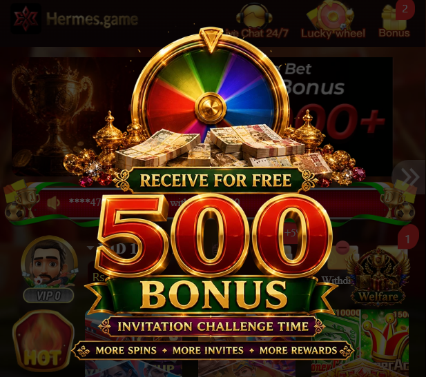 hermes game bonus