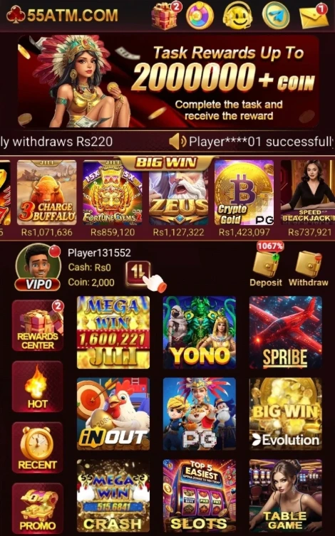 55atm game games